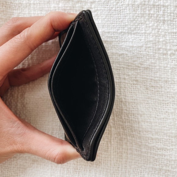 Coach leather card wallet - Picture 7 of 11